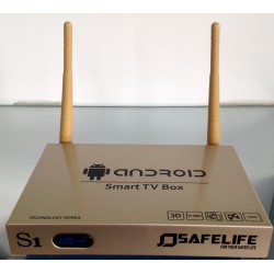 Smart TV Box SAFELIFE S1 (Biến tivi thường thành tivi thông minh)