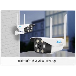 Camera 4G Ngoài Trời IS10 Phát Hiện Con Người Thông Minh