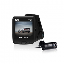Camera hành trình VIETMAP C62- Ghi hình trước sau, kết nối Wifi