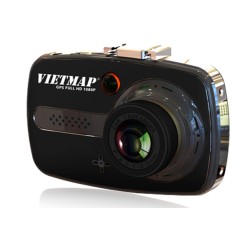 Camera hành trình Vietmap X9 ghi hình HD 1080P, chống ngược sáng, Micro SD, GPS, vỏ kim loại